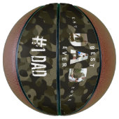 DAD Foto Lijst Green Camouflage Pattern #1 DAD Basketbal (Verticaal)