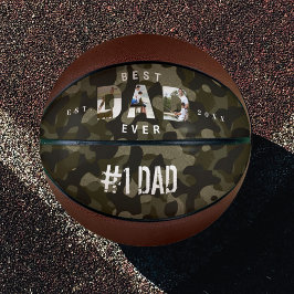 DAD Foto Lijst Green Camouflage Pattern #1 DAD Basketbal