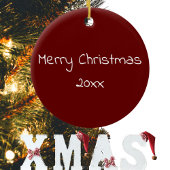 'DAD' Fotocollage van kinder of familie, Luchtvaar Keramisch Ornament