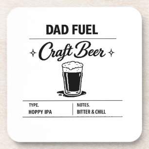 Dad Fuel – Ambachtelijk bier Vaderdag Onderzetter