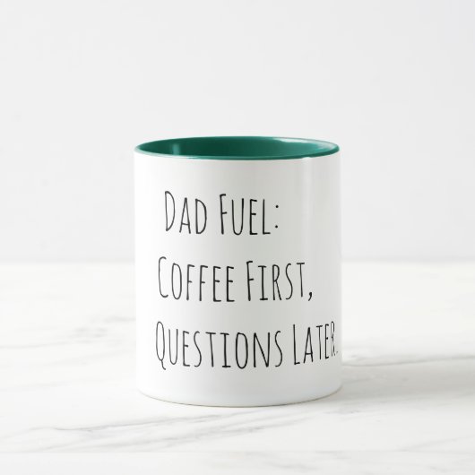 Dad Fuel: Coffee First, Questions Later Mok (Midden)