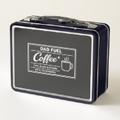 Dad Fuel Coffee – Zwarte en sterke Vaderdag (Achterkant)