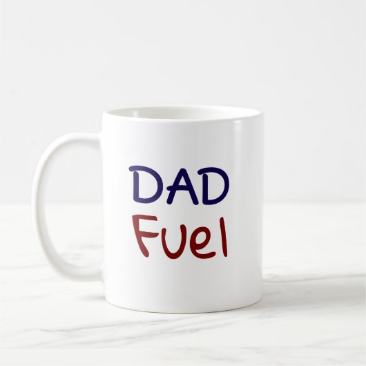 Dad Fuel Funny  Koffiemok (Links)