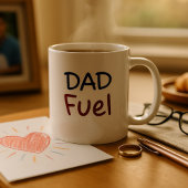 Dad Fuel Funny  Koffiemok
