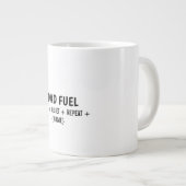 DAD FUEL - LARGE MUG GROTE KOFFIEKOP (Voorkant rechts)