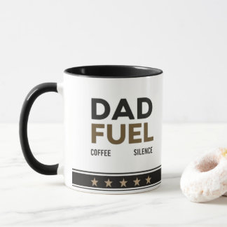 Dad Fuel mok | Koffie, Hobby, Stilte Koffie