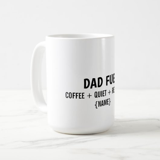 DAD FUEL-MUG KOFFIEMOK (Voorkant links)