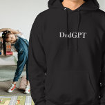 Dad Funny Birthday DadGPT Powered by AI & Dad Joke Hoodie<br><div class="desc">Kanaliseer je innerlijke tech-savvy vader met onze exclusieve "DadGPT" hoodie! Dit unieke shirt combineert AI-geïnspireerde humor met klassieke papa-charme, waardoor het ideaal is voor vaders die houden van een goede woordspeling, technologie en de nieuwste trends. Of je nu aan het programmeren bent op je computer, aan het grillen bent in...</div>