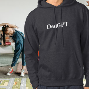 Dad Funny Birthday DadGPT Powered by AI & Dad Joke Hoodie