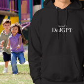 Dad Funny Birthday - Powered by DadGPT - AI Joke Hoodie