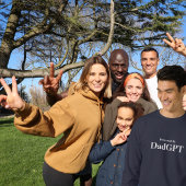 Dad Funny Birthday - Powered by DadGPT - AI Joke Trui