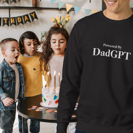 Dad Funny Birthday - Powered by DadGPT - AI Joke Trui
