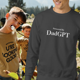 Dad Funny Birthday - Powered by DadGPT - AI Joke Trui