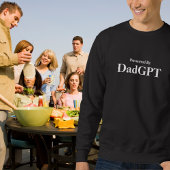 Dad Funny Birthday - Powered by DadGPT - AI Joke Trui