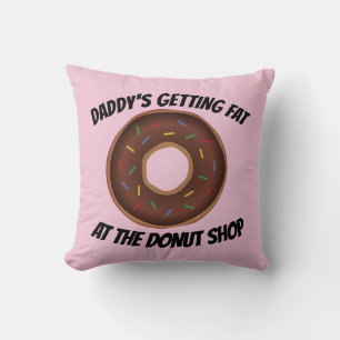 DAD FUNNY DONUT-SIERKUSSENNEN KUSSEN