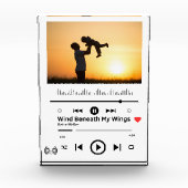 DAD (GEPERSONALISEERD) FOTOBLOK - Muziekcadeau (Voorkant)