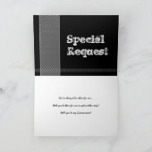 DAD Getuige Verzoek - Effen monotone ontwerp (Binnen)