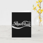 Dad Gift Father's Day Pa Chulo Mexican Kaart (Gele Bloem)