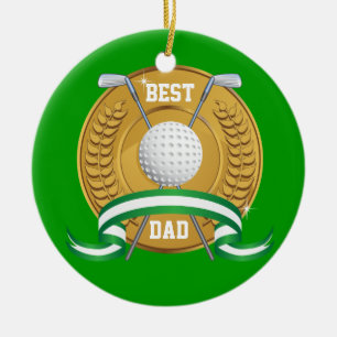 Dad Golf Ornament - SRF