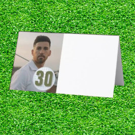 DAD Golf Party Fun Gevouwen Plaats Kaart Plaatskaartje