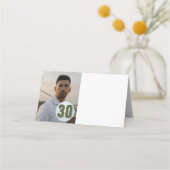 DAD Golf Party Fun Gevouwen Plaats Kaart Plaatskaartje (Voorkant)