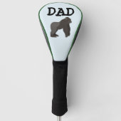 DAD GORILLA GOLF DRIVER HOESJE GEPERSONALISEERD GR GOLFHEADCOVER (Voorkant)