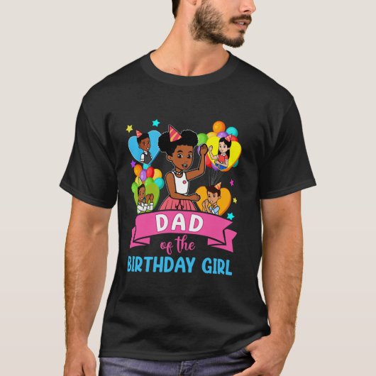 Dad Gracie's Corner Birthday Dolls Schattige Feest T-shirt (Voorkant)