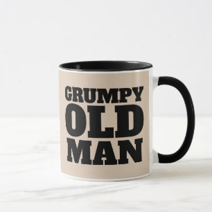 DAD GRANDPA GRUMPY OLD MAN COFFEE MOK