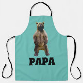 DAD GRIZZLY BEER PAPA FUNNY GRILLOUT SCHORT (Voorkant)