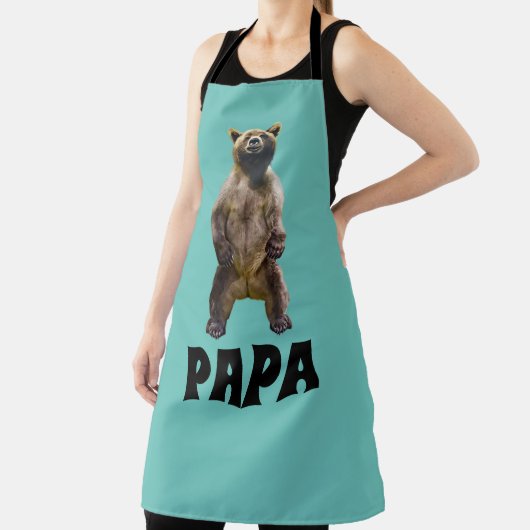 DAD GRIZZLY BEER PAPA FUNNY GRILLOUT SCHORT (Insitu)