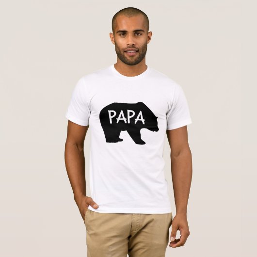 DAD GRIZZLY BEER T-SHIRTS (Voorkant volledig)
