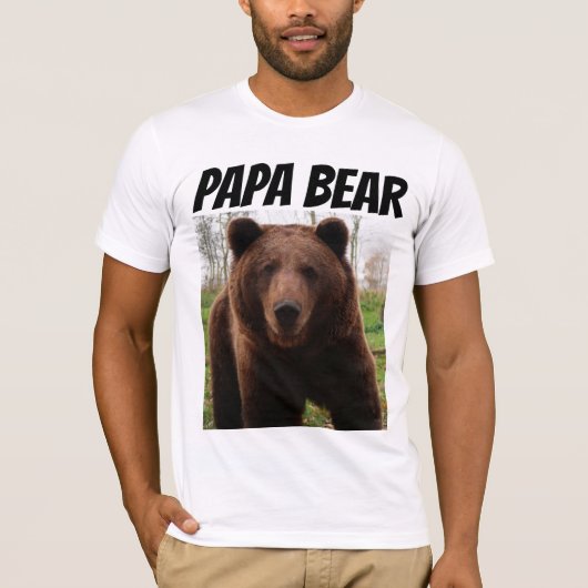 DAD GRIZZLY BEER T-SHIRTS (Voorkant)