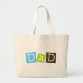 Dad Grote Tote Bag (Voorkant)
