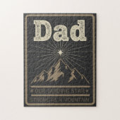 Dad Guiding Star Mountain Legpuzzel (Verticaal)