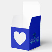 DAD Heart 2x2 Favor Box Bedankdoosjes (Geopend)