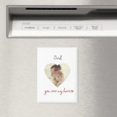 Dad Hero gepersonaliseerde magneet voor Vaderdag (Insitu (Vaatwasser))