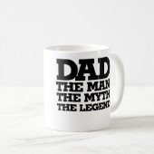 DAD het man de mythe de legende Koffiemok (Voorkant rechts)