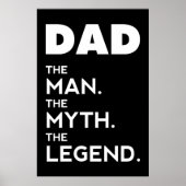 DAD, het Man, de mythe, de Legende, pap poster, Poster (Voorkant)
