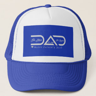 DAD - Het Man de mythe van het Legende Ontwerp Trucker Pet