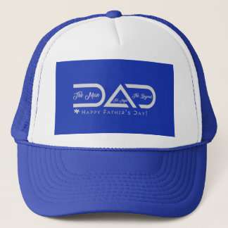 DAD - Het Man de mythe van het Legende Ontwerp Trucker Pet