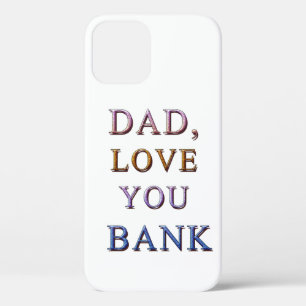 DAD, hou van je BANK 1 Case-Mate iPhone Case