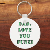 DAD, hou van je FUNZI 2 Sleutelhanger (Voorkant)