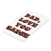 DAD, hou van je, SARGE 2 Magneet (Linkerzijde)