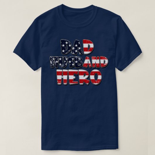 Dad Hus Hero T-shirt (Design voorkant)