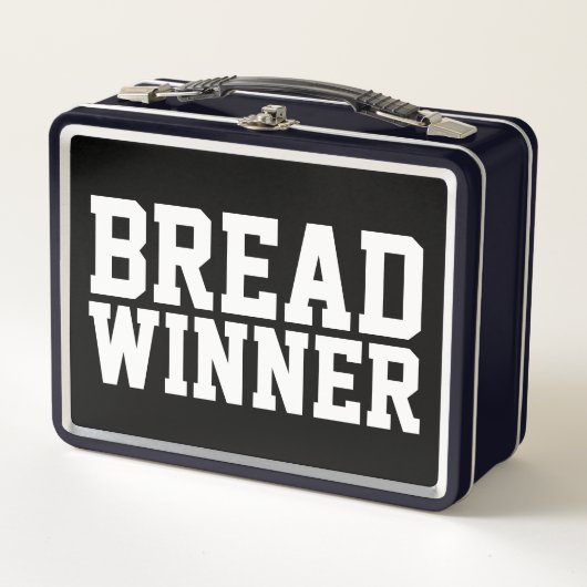 DAD HUSBAND FUNNY RETRO METAL LUNCHBOX (Voorkant)