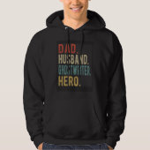 Dad Husband Ghostwriter Hero Hoodie (Voorkant)
