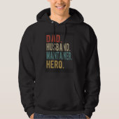 Dad Husband Maintainer Hero Hoodie (Voorkant)