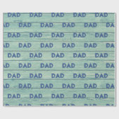 DAD inpakpapier Driftwood Beach. Jade (Vlak)