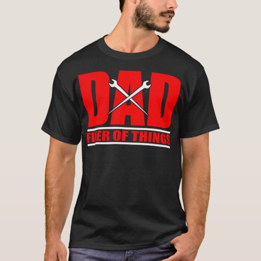 Dad Ironworker Vaderdag Gift T-shirt (Voorkant)