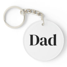 Dad Is Mentor, Guide, Strength & Heart Keychain